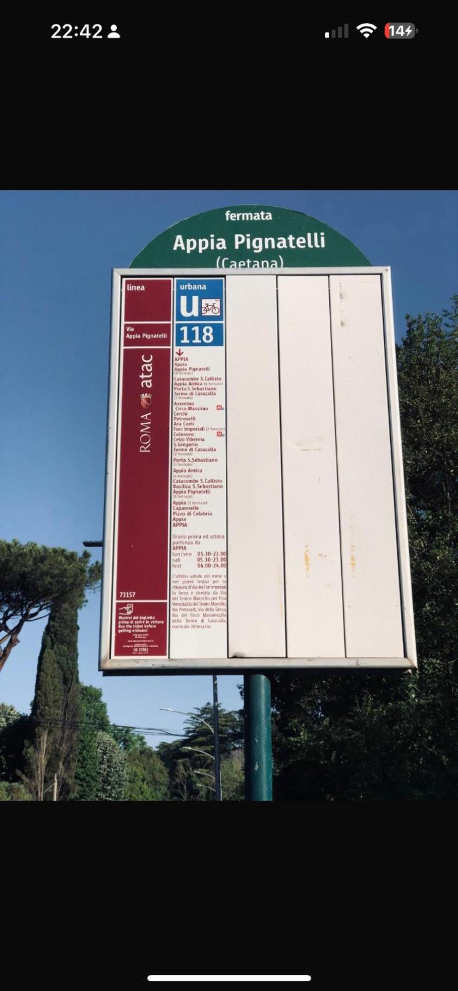 Vakantiehuis Appia Antica Giardino Parcheggio Fermata Bus 4 Ospiti Rome